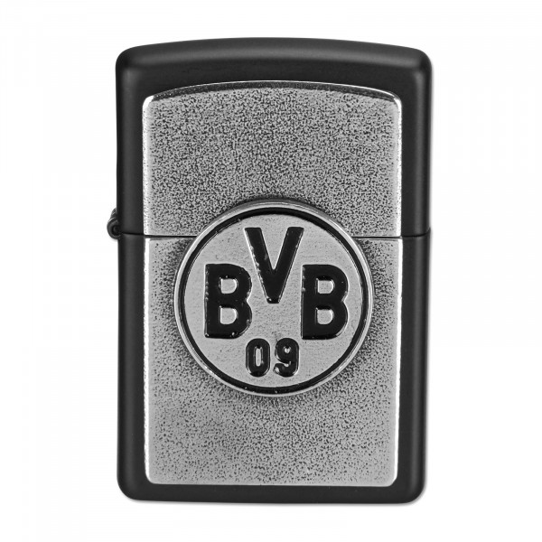 2 Stück Sturmfeuerzeuge in 3 D Optik mit Logo Boruissia Dortmund BVB 