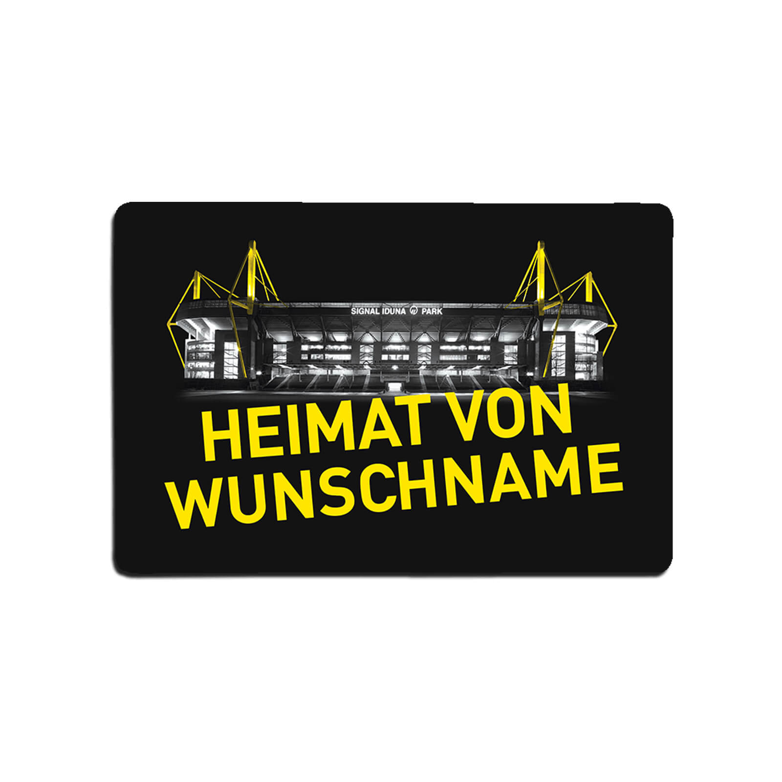 Borussia Dortmund BVB-Fußmatte 