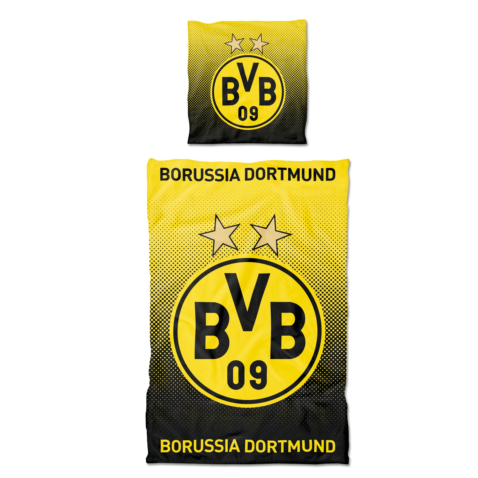 BVB-Bettwäsche Südtribüne Borussia Dortmund 135 x 200 cm 