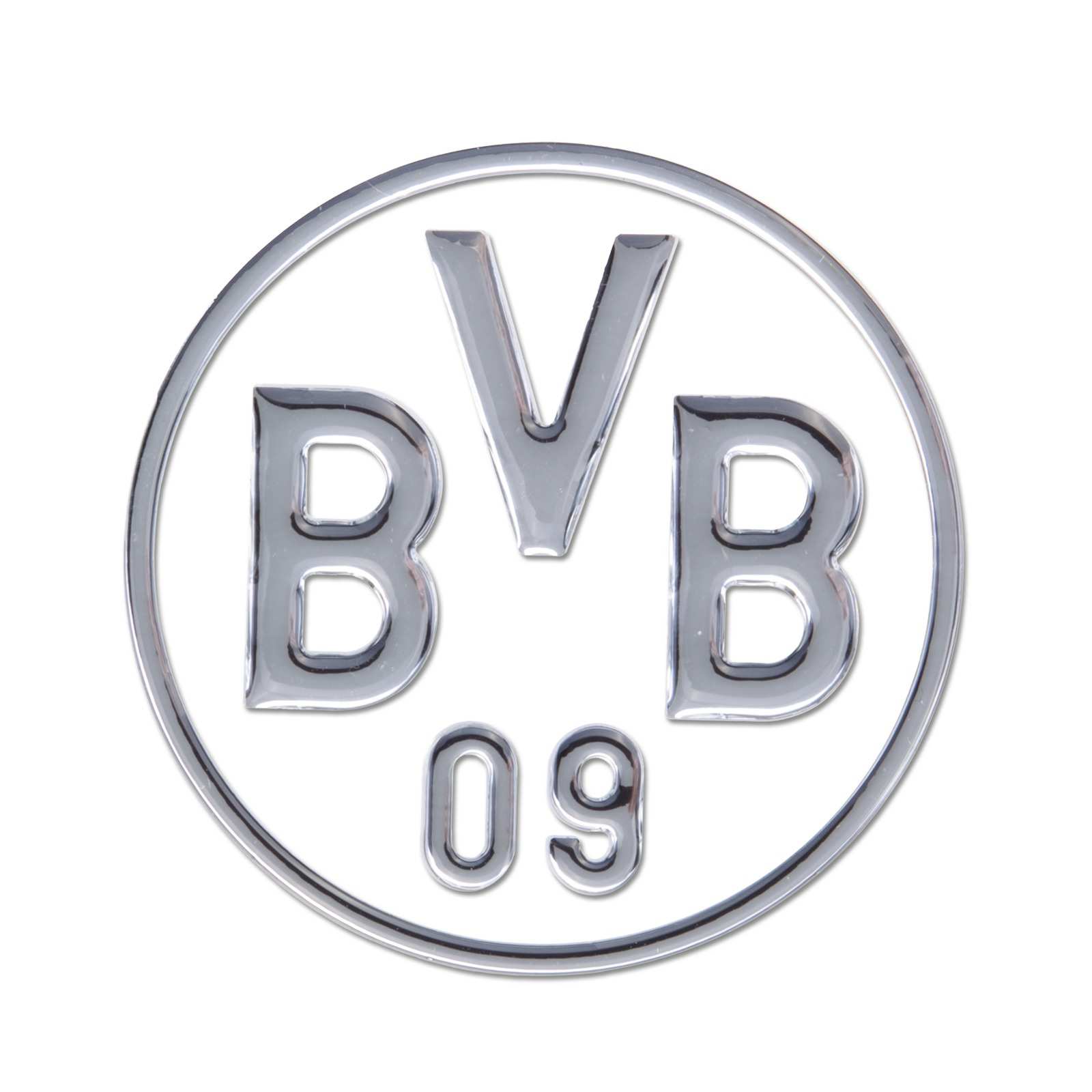 BVB-Auto-Aufkleber (silber), Garten & Auto