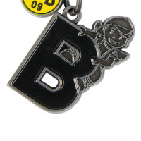 Borussia Dortmund Schlüsselanhänger BVB mit Buchstaben "R" und Logo BVB 