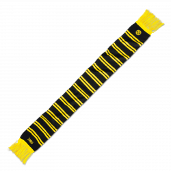 BVB-Schal mit Ringelstreifen (schwarz)