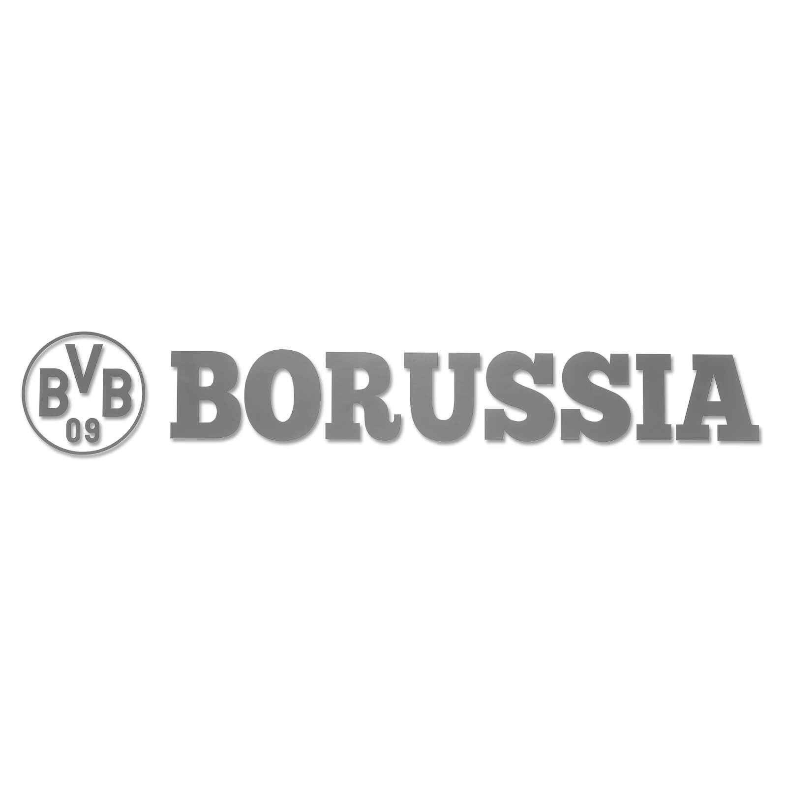 Sticker BVB 09 Aufkleber Borussia Dortmund Autoaufkleber Borussin auf Achse 